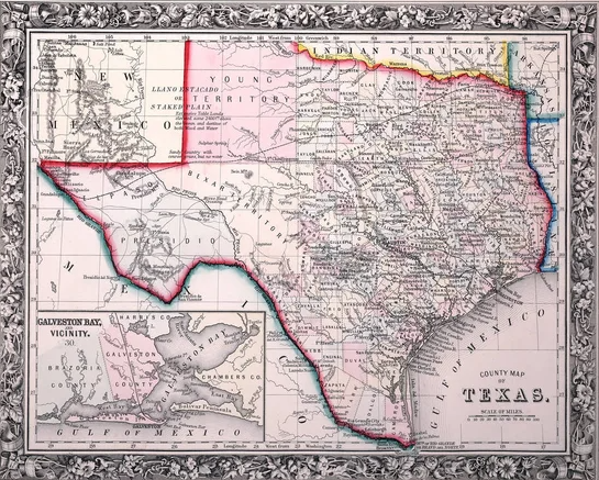 The history and culture of Texas